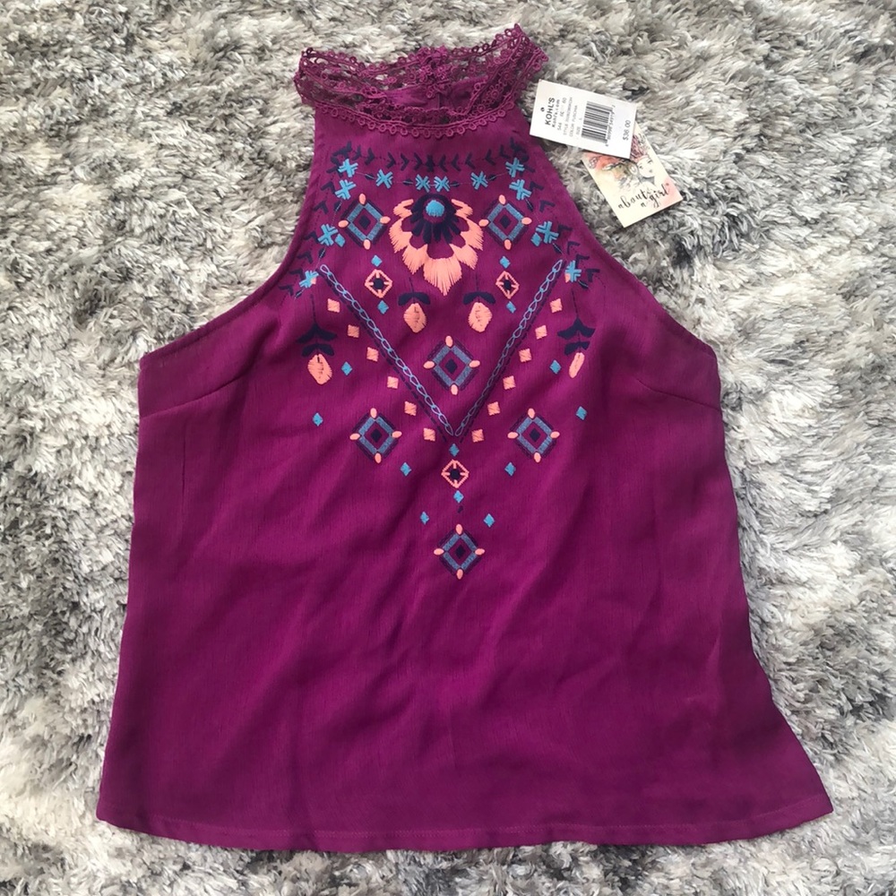 NWT Pink blouse